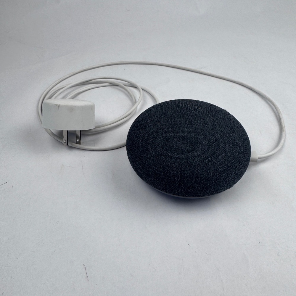 Google Nest Home Mini 1 Gen HOA Smart Speaker with Cord Tested Works